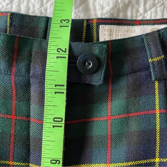 Vintage Escada Wool Plaid Pants - Picture 8 of 10
